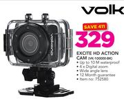 Volkano Excite HD Action Cam VK-100000-BK