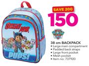 Paw Patrol 38cm Backpack