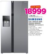 Samsung 535Ltr Side By Side Fridge Mirror Fridge RS51K54F02AF