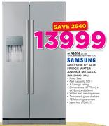 Samsung 660Ltr Side By Side Fridge With Water And Ice Dispenser Metallic RSA1DHMG1 XFA