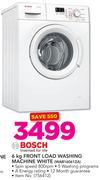 Bosch 6Kg Front Load Washing Machine White WAB16061ZA