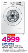 Samsung 7Kg Front Load Washing Machine White WW70J42631WF