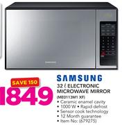 Samsung 32Ltr Electronic Microwave Mirror ME0113M1 XF