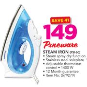 Pineware Steam Iron PSI-60