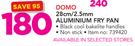 Domo 28cm/2.5mm Aluminium Fry Pan