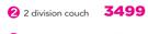 Gommagomma 2 Division Couch