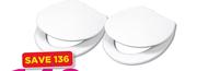 Always Home 18" Stripe, Deluxe Or Shell Toilet Set