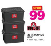 Bigjim 25Ltr Storage Box For 3