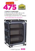 Campmaster 3 Shelf copboard