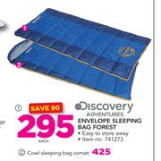 Discovery Adventure Enveloping Sleeping Bag Forest