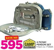 Camp Master 4 Picnic Person Set
