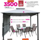 Out&About 6 Seater Brown Table 718071