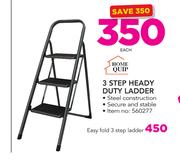 Home Quip Easy Fold 3 Step Ladder