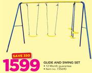 Glide And Swing Set