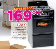 Defy 4 Solid Plate Stove DSS514