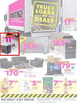 Game Malawi : Truck Loads Of Deals (28 Sep - 11 Oct 2017), page 1