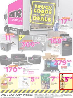 Game Malawi : Truck Loads Of Deals (28 Sep - 11 Oct 2017), page 1