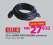 Ellies 10m HDMI Patchcord BPHDMI10