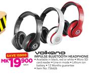 Volkano Impulse Bluetooth Headphone-Each