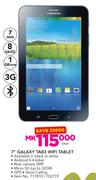 Samsung 7" Galaxy Tab3 WiFi Tablet