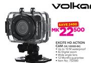 Volkano Excite HD Action Cam VK-100000-BK