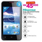 Hisense Dual Sim Smartphone GLORY U601S