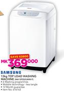 Samsung 13Kg Top Load Washing Machine WA13F5S2UWW F