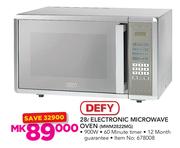 Defy 28Ltr Electronic Microwave Oven MWM2822MG
