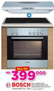Bosch 60cm Ceran Hob Multifunction Oven And Extractor NKE645G17