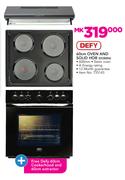 Defy 60cm Oven And Solid Hob BCB006