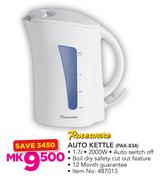 Pineware 1.7Ltr Auto Kettle PAK-834