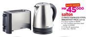 Salton 2 Piece Stainless Steel Breakfast Pack SCP-03