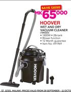 Hoover Wet And Dry Vacuum Cleaner 184223