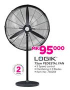 Logik 75cm Pedestal Fan