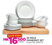 20 Piece Dinner Set