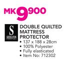 Sheraton Double Quilted Mattress Protector
