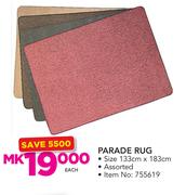 Parade Rug 133 x 183cm-Each