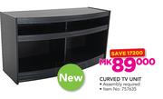 Curved TV Unit