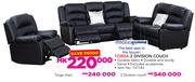 Gommagomma 3 Division Couch Excludes Accessories
