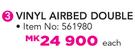 Out & About Vinyl Airbed Double