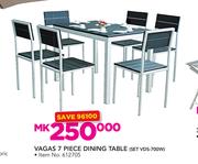Vagas 7 Piece Dining Table Set VDS-700W