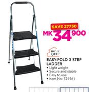 Home Quip Easy-fold 2 Step Ladder