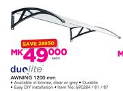 Duolite Awning 1200mm