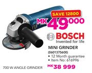 Bosch 700W Angle Grinder