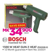 Bosch 1500W Heat Gun 2 Heat PHG500-2