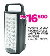Magneto LED Rechargable Lantern With Handle