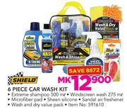 Shield 6 Piece Car Wash Kit