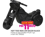 Hot Tod Ride On Racer Black