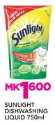 Sunlight Dishwashing Liquid-750ml