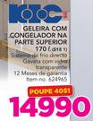 KIC 170Ltr Geleira com Congelador na Parte Superior 518 1